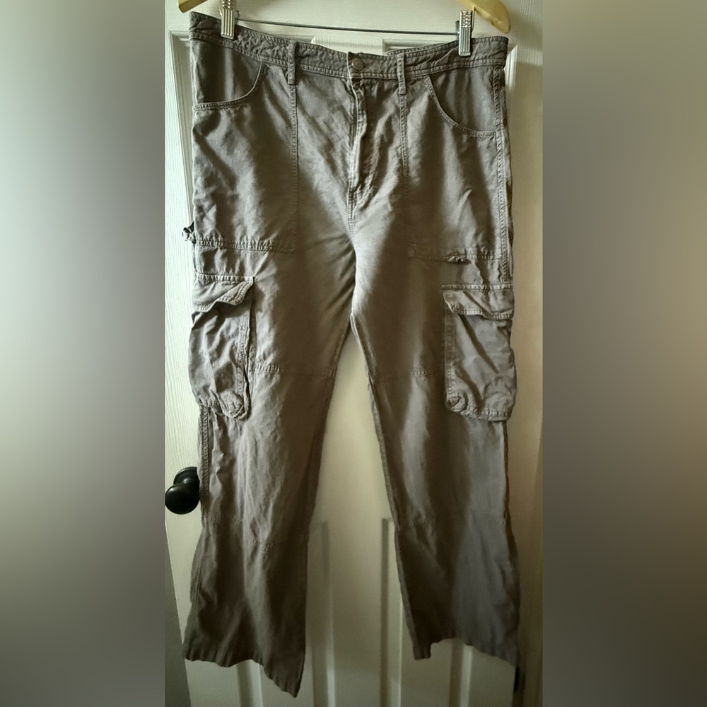 Zara Taupe Cargo Pants